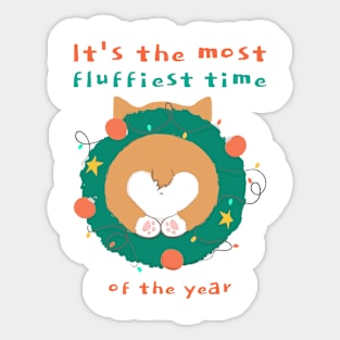 Christmas time Sticker